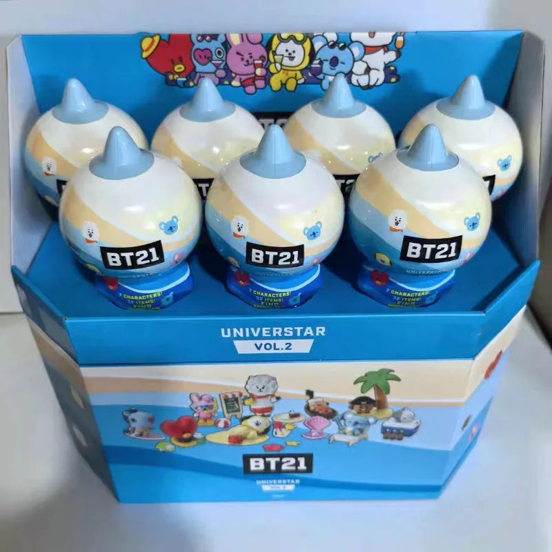 Caja sorpresa BT21 UNIVERSTAR Vol.1 - Vol.4